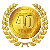 40yrs Badge